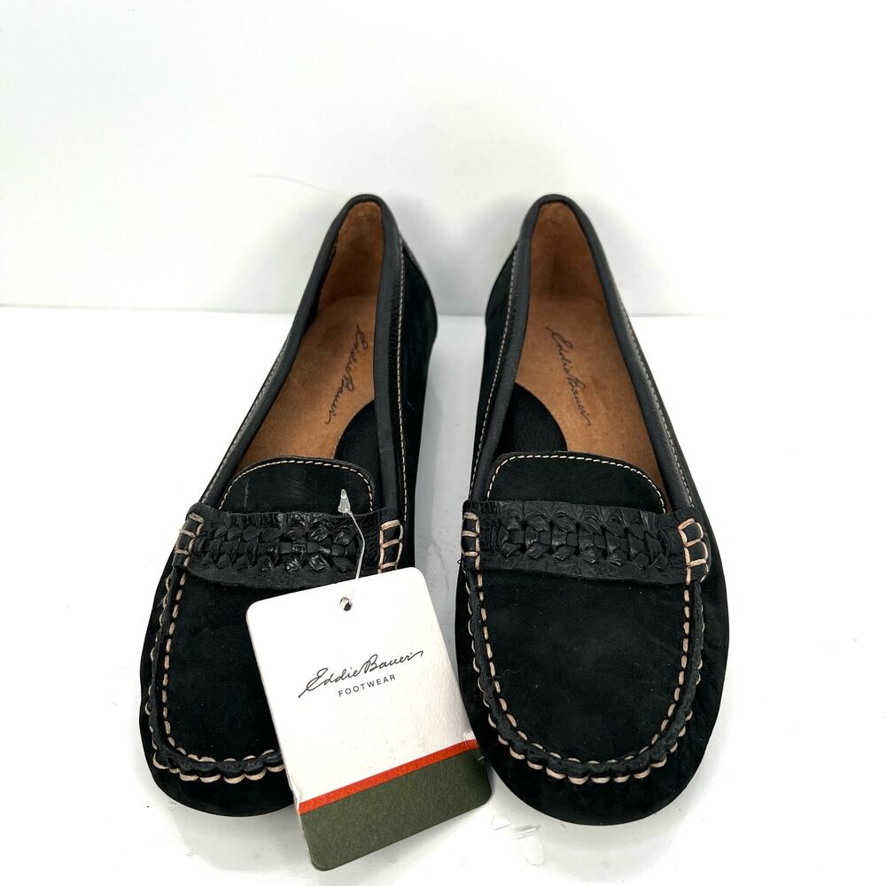 Eddie Bauer leather loafers moccasin women’s Shoes